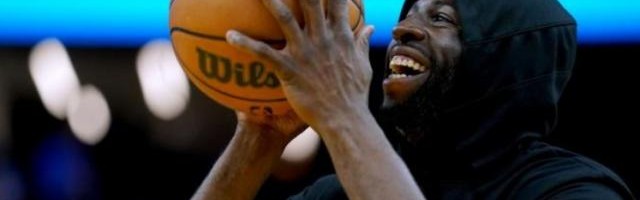 pg模拟器官网电脑版-格林首次参加勇士队内训练 预计在四周内完成复出